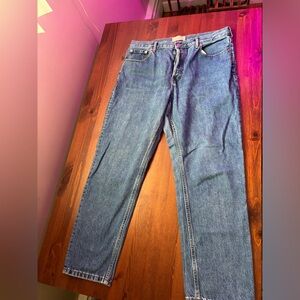 Everlane High Rise Cheeky Straight Jean size 32